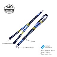 GANTUNGAN Airbus A320 Neo ID Card Lanyard