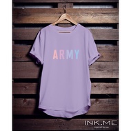 PROMO TERLARIS KAOS BTS - BTS21 ARMY T-SHIRT LILAC