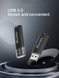 Reletech 1入組 USB 隨身碟 USB 2.0 隨身碟拇指棒筆適用於汽車/電腦/筆記型電腦，16G 32G 64G 128G