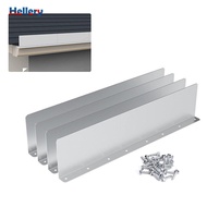 [Hellery] 4x Rainwater Valley Gutter Splash Guard Roof Diverter for House Shingle