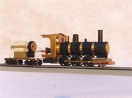 โมเดลรถรางเชื้อเพลิงไอน้ำ HO Scale Live Steam Engine โมเดลยานพาหนะเชือกแบบขับเคลื่อนไอน้ำสำหรับผู้ชา