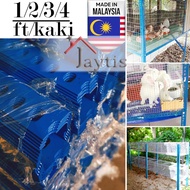 📌1-4kaki DIY Sangkar Reban Arnab🐰 Ayam🐔 Frame Biru 万能角铁 Slotted Angle Bar/Iron/Besi Rak for rabbit/c