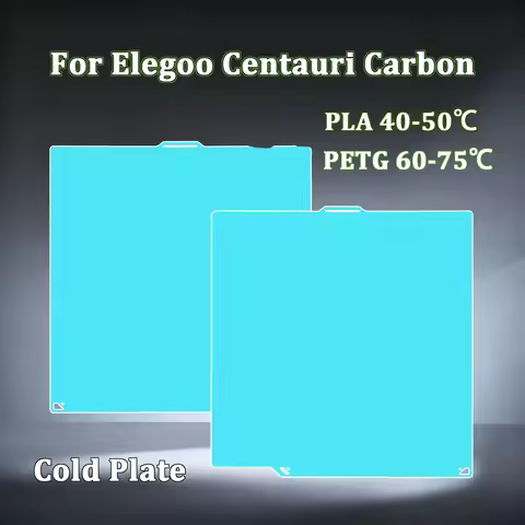 Glacier Cold Build Plate For Elegoo Centauri Carbon Heat Bed High Viscosity Two Sided Printing 261mm
