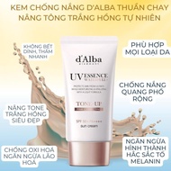 Kem Chống Nắng Dalba Nâng Tông Trắng Hồng - Kem Nắng Phổ Rộng Waterfull Tone-up SPF 50 +++