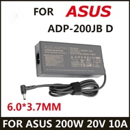 20V 10A 200W 6.0*3.7MM ADP-200JB D Laptop Adapter Charger For Asus TUF A17 FA706QM FA506QR ROG Zephy
