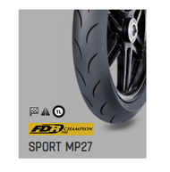 Ban Matic Tubeless Racing FDR 90/80-14 Sport MP27 Soft Compound Ban Luar Balap Ring 14 Free Pentil