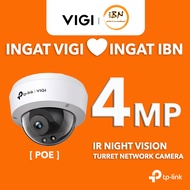 TP-Link VIGI C240I Kamera Kubah Rangkaian 4MP (2.8mm) – Pengesanan Pintar, Manusia/Kenderaan, PoE/DC