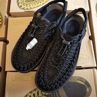 全新🌸 Keen UNEEK 溯溪鞋 戶外編織涼鞋 黑色 男女同款 Outlet原廠正品