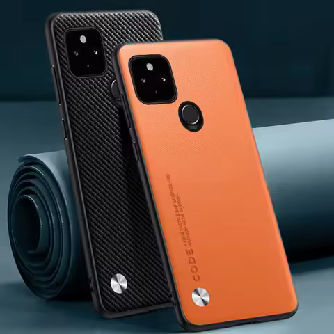 For Google Pixel 5 Pixel5 A Case Luxury Leather Phone Case For Google Pixel 5A 5G Protective Cover S