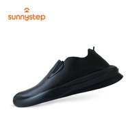 Sunnystep - Balance Walker - Slip-on in Full Black - Most Comfortable Walking Shoes