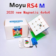 Moyu RS4M 2020 4X4 Magnetic Magic Speed Cube Stickerless Professional Fidget Toys RS4 M 4X4X4 Cubo M