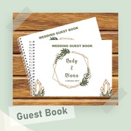 Custom Invitation Guest Book / Guest Book / Guest Book / WO Guest Book