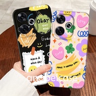 Sofcase poco f6 2024 F5 F4 F3 x5 x5 pro X6 x6 pro m6 pro note 13 pro plus Motif Wallpaper Sticker - 