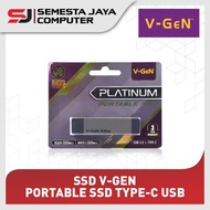 SSD Portable VGEN 128GB 256GB 512GB 1TB 2TB HDD External Type-C V-GEN