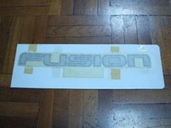 Honda 本田 Fusion CN250 Helix 太空梭 原廠 後 行李箱 外蓋 LOGO 銀灰 貼紙