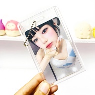 CAHOL ACRYLIC + PHOTO IAN H2H + BALLCHAIN card holder acrylic