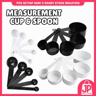 Measuring Spoon Set Baking Powder Sugar Salt Spices Measurement Teaspoon Scoop Cup Sudu Sukat Tepung