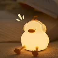 Đèn decor kèm giá đỡ điện thoại sạc USB Kool Duck đèn để bàn đèn trang trí quà tặng giáng sinh