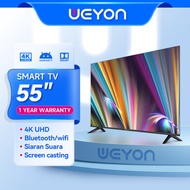 WEYON Smart TV Led 55 Inch 50 Inch 65 Inch Murah Promo TV Android 50/5