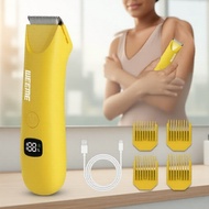 Travel-Ready Body Shaver – Smart Display Groomer for Men/Women, Safe Trimming Below The Belt