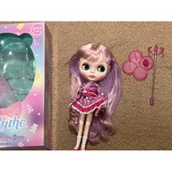 blythe sweet bubbly bear nude box+stand Doll