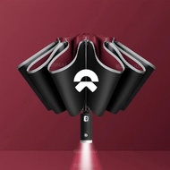 Car Automatic Folding Windproof Sunshade Umbrella For NIO EC6 ES6 ES7 ES8 ET7 ET5 ET9 2023 2024 Auto