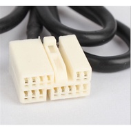 Car USB in Adapter Stereo Digital CD Changer 3.5mm AUX Interface 12V For Honda