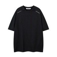 Design Hip Hop Same Style Half-Sleeved Street Wear Version Short-Sleeved 2025 Short Loose T-Shirt Zi