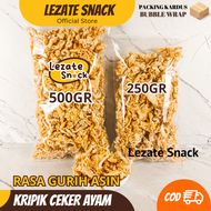 Kripik Ceker Ayam 500GR Kiloan Murah Gurih Renyah/ Keripik Ceker Ayam Tanpa Tepung Tanpa Tulang/ Kri