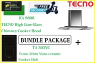TECNO HOOD AND HOB BUNDLE PACKAGE FOR (KA 9808 &amp; TA 303VC) / FREE EXPRESS DELIVERY