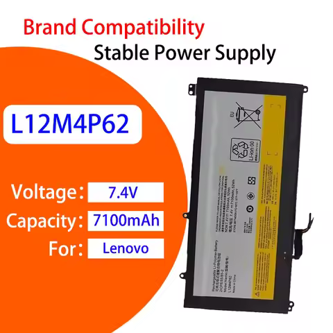 High Quality Replacement Laptop Battery For Lenovo L12M4P62 U430 U430T U430P U530 U530P 7100mAh 7.4V