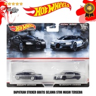 Hot Wheels Premium 2 Pack Bugatti Veyron Vs 16 Bugatti Chiron