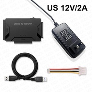 3 HDD USB 3.0 to SATA IDE Converter Adapter Hard Drive Disk Cable 2.5" 3.5" Extension Expand 6TB Lap
