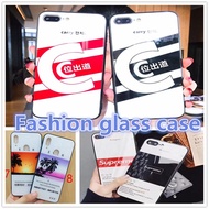 oppo F5 F7   Fashion glass case