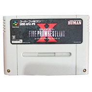 Super Fire Pro Wrestling X Nintendo Super Famicom Video Game SHVC-AF5J-JPN