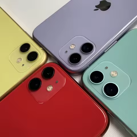 Original Apple iPhone 11 4G Mobile Phone 6.1'' NFC A13 Bionic Hexa-Core 12MP 4K@60fps 4GB RAM 64/128