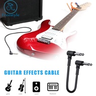 6.35 Electric Guitar Effect Pedal Cable 15cm Guitar Amplifier Patch Cord [freestyle01.my]