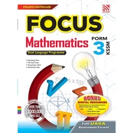 Pelangi: Focus: Mathematics: Form 3: CC033233: 9786297537771