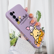 Jinsouwe Phone Case For OPPO Reno 5 5G 4G/Reno5 Pro 5G/Reno5 Pro Plus Pro+ / Reno5 F OPPO Reno 5 Pro Case For Girls Boys Cartoon Winnie the Pooh Phone Casing Camera Protect Case