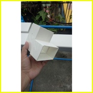 ஐ ▩ ▤ Tubular pvc downspout elbow 90deg. Atlanta industries