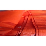 A5 Type Plastic Tarpaulin Size 3 x 4 Meters [ORANGE]