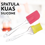 Oil Brush and Silicone Spatula Package - Satai / BBQ