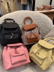 [美國代購正品Coach]100%NEW & Authentic Coach ch583 Riya 牛皮背包 🎁附購證單據 吊牌 原裝整套 限量送防塵袋 送禮首選🎁