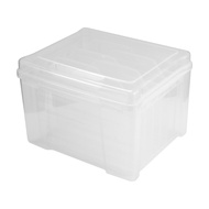 danglan-Greeting Card Organizer & Storage Box with 6 Adjustable Dividers for Holiday Birthday Get We