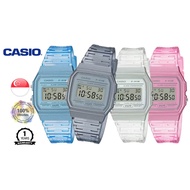 [SG seller] Casio digital men and girls F-91w Jelly color pink skyblue white grey