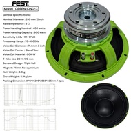 10 inch speaker components 10ND fest speaker components 10 inch neodyminium speaker new neodyminium 
