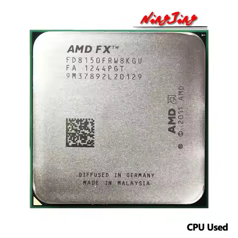 AMD FX-Series FX-8150 FX 8150 FX8150 Used Eight-Core CPU FD8150FRW8KGU Socket AM3+