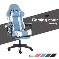 Y&amp;T เก้าอี้เกมมิ่ง ปรับความสูงได้ เก้าอี้ เก้าอี้คอม ที่ออกแบบตามหลักสรีรศาสตร์เก้าอี้เกมเก้าอ