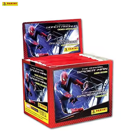 PANINI Spiderman The Amazing Box Sigillato 50 Bustine Figurine 2012 Collection Card Official Box