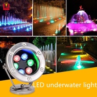 YONUO ไฟ LED ใต้น้ำไฟสระว่ายน้ำไฟสระน้ำไฟสระน้ำไฟตกแต่งสวนน้ำพุไฟสปอร์ต ไฟใต้น้ำไฟสระว่ายน้ำไฟน้ำพุL